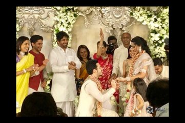 Akhil Akkineni and Shriya Bhupal Engagement Photos